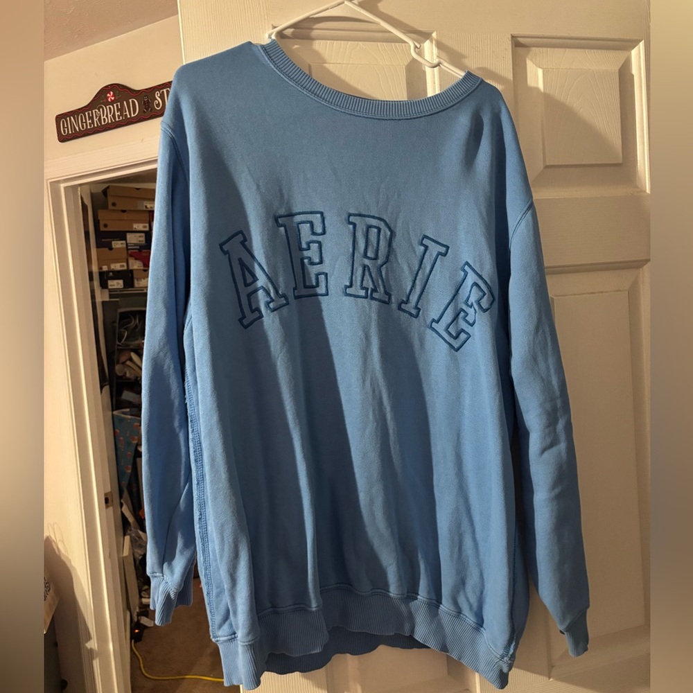 Blue aerie sweatshirt
